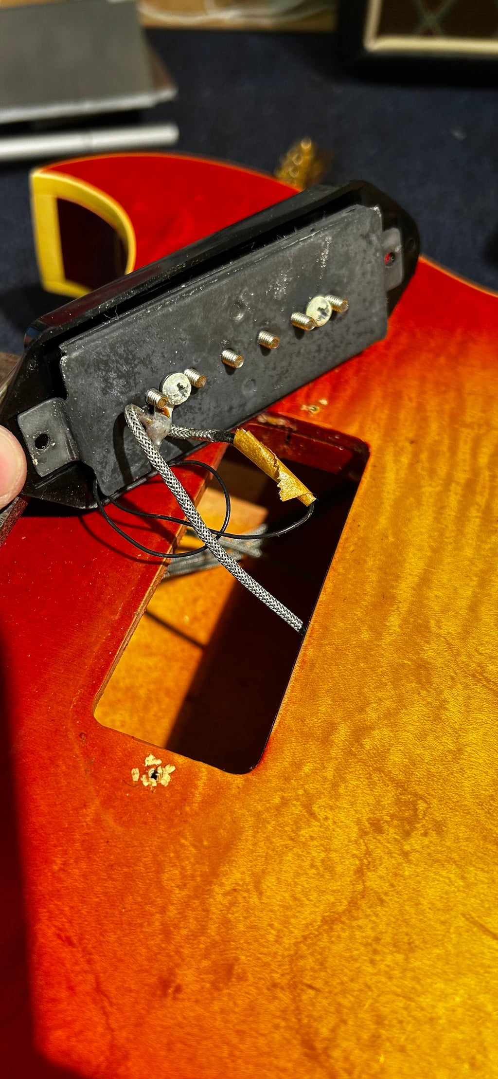Gibson ES-125 TDC w/Bigsby Sunburst 1965 - View 13 | MusicMarket