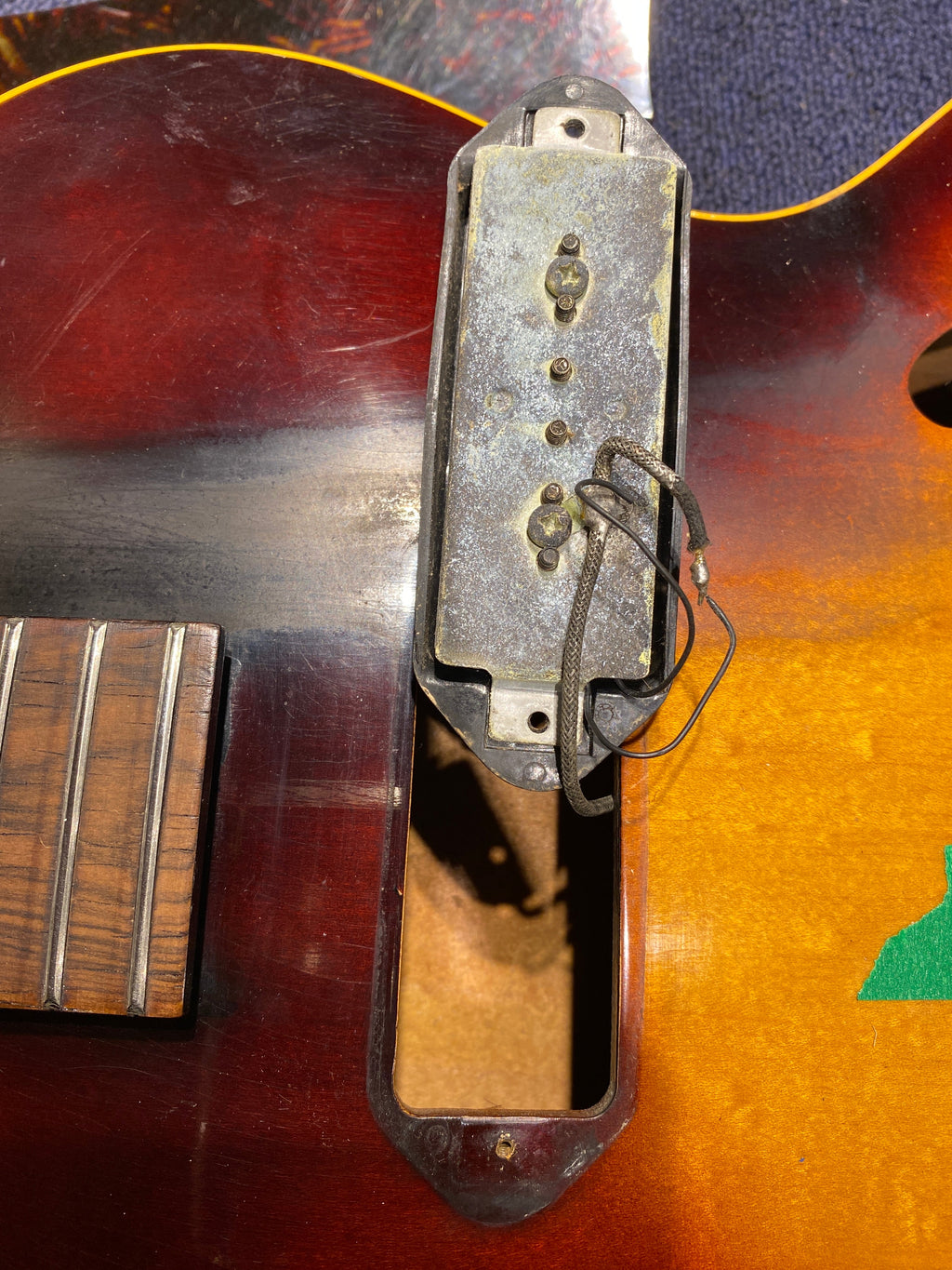 Gibson ES-125T Sunburst 1963 - View 10 | MusicMarket