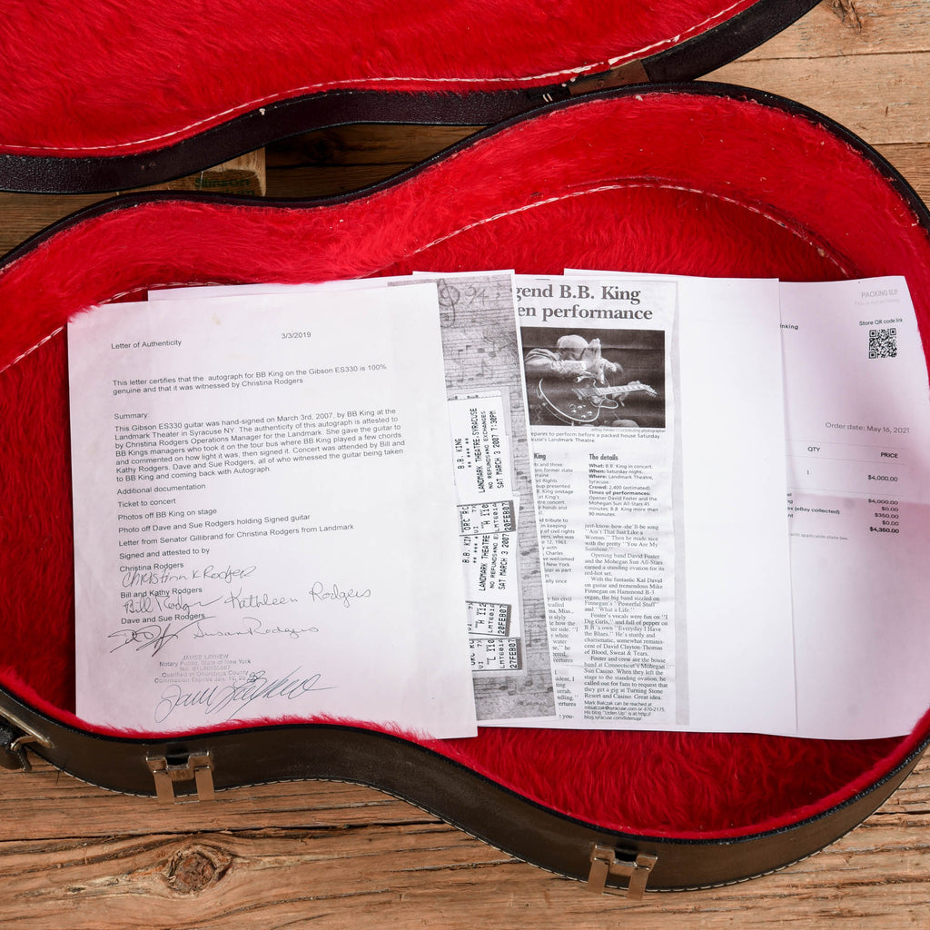 Gibson ES-330 Sunburst 1959 - View 14 | MusicMarket