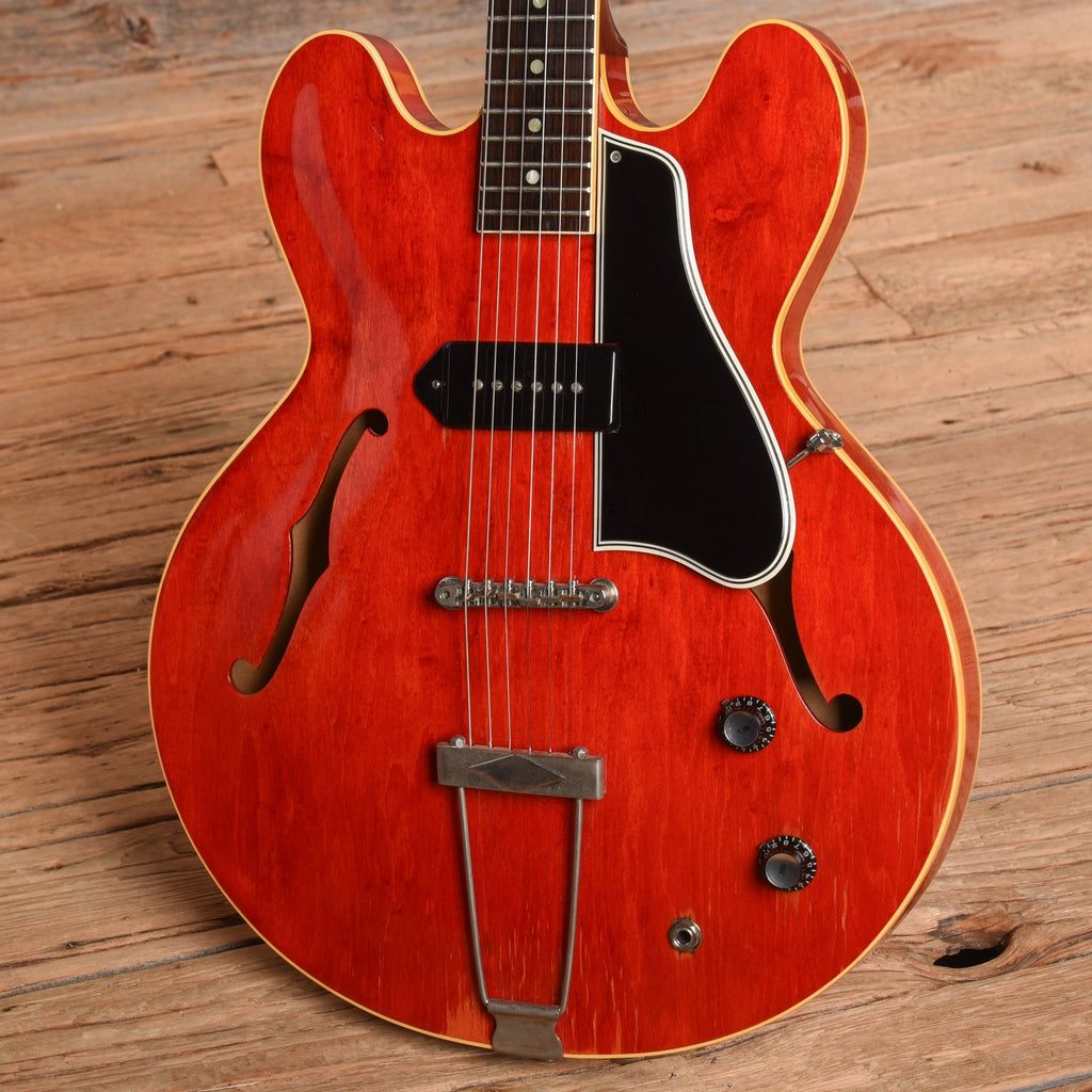Gibson ES-330TC Cherry 1960 - View 2 | MusicMarket