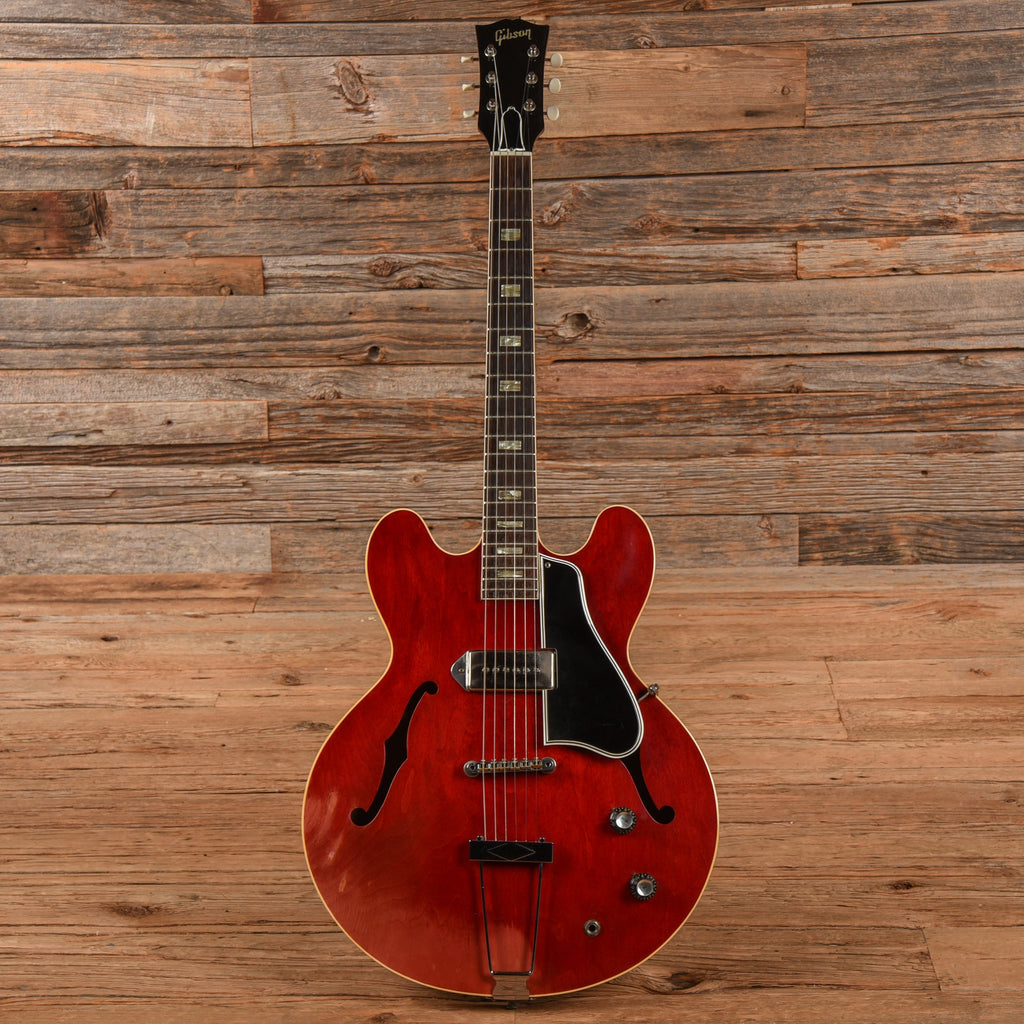 Gibson ES-330TC Cherry 1963 - View 4 | MusicMarket