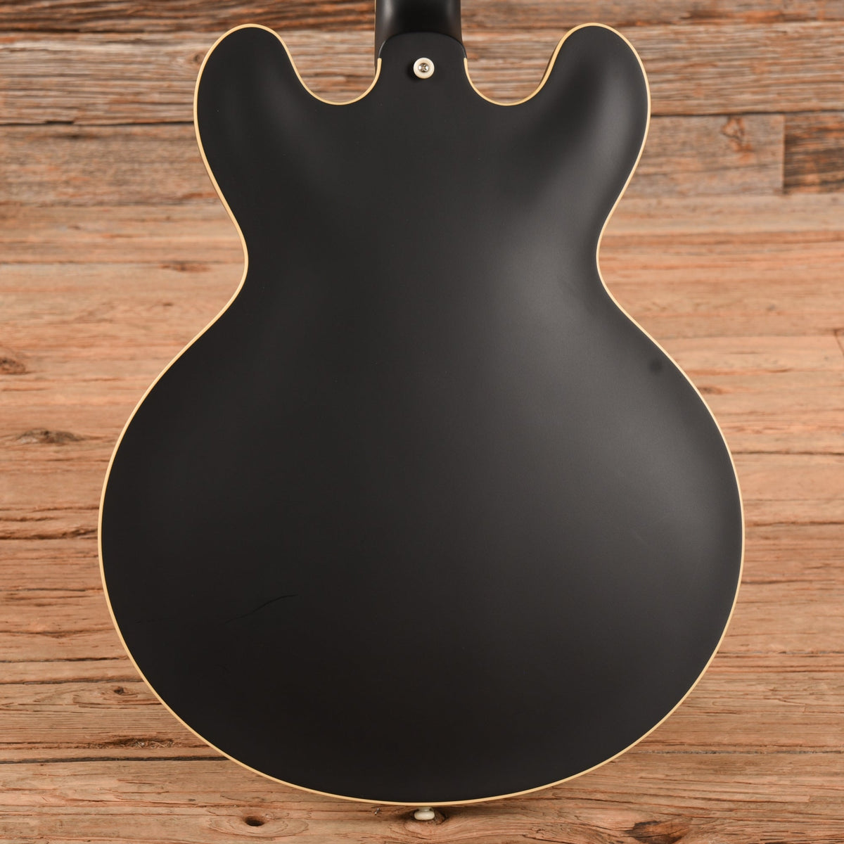 Gibson Custom 59 ES-335 Satin Satin Ebony 2021 LEFTY - View 3 | MusicMarket
