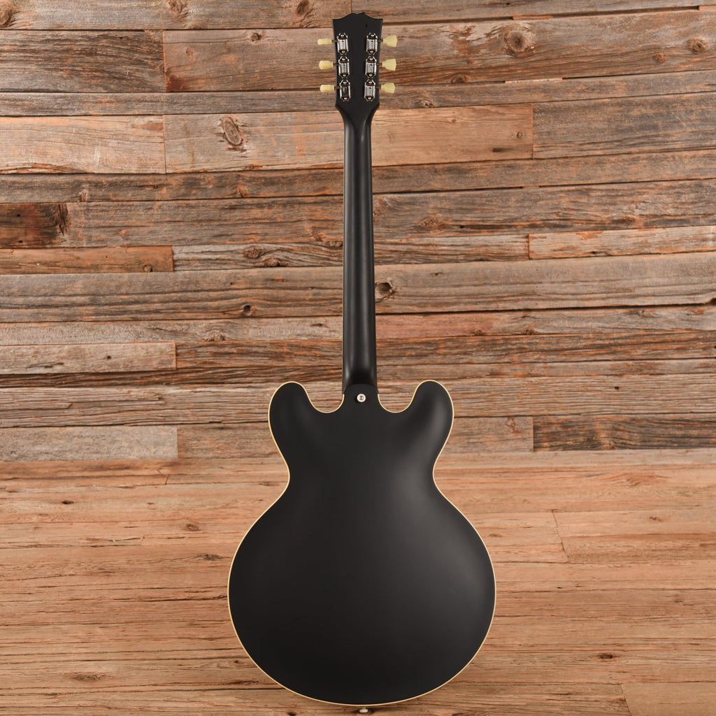 Gibson Custom 59 ES-335 Satin Satin Ebony 2021 LEFTY - View 5 | MusicMarket