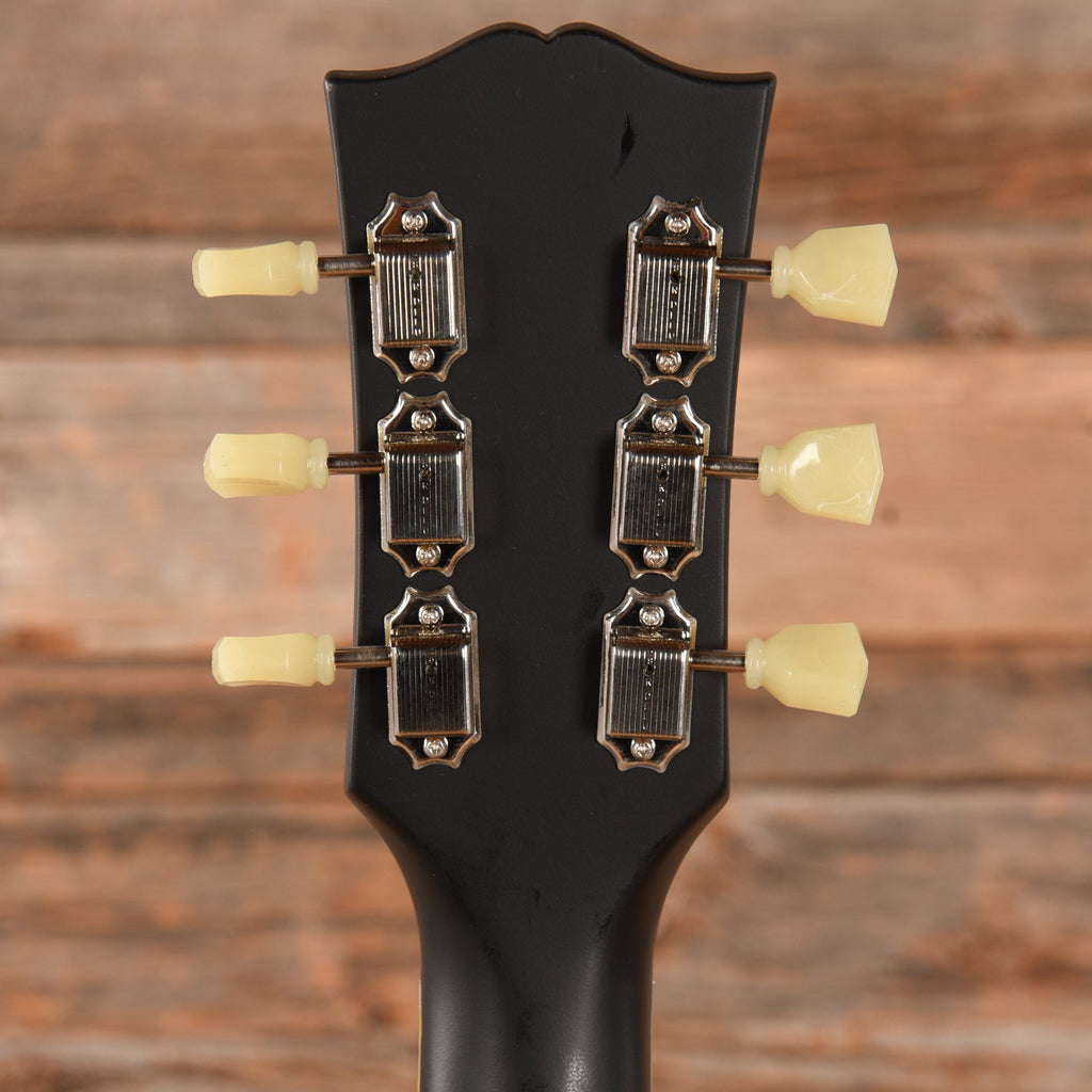 Gibson Custom 59 ES-335 Satin Satin Ebony 2021 LEFTY - View 7 | MusicMarket