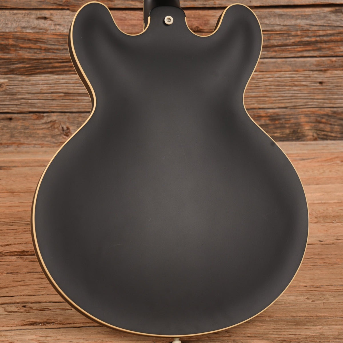 Gibson Custom 59 ES-335 Satin Satin Ebony 2021 LEFTY - View 9 | MusicMarket