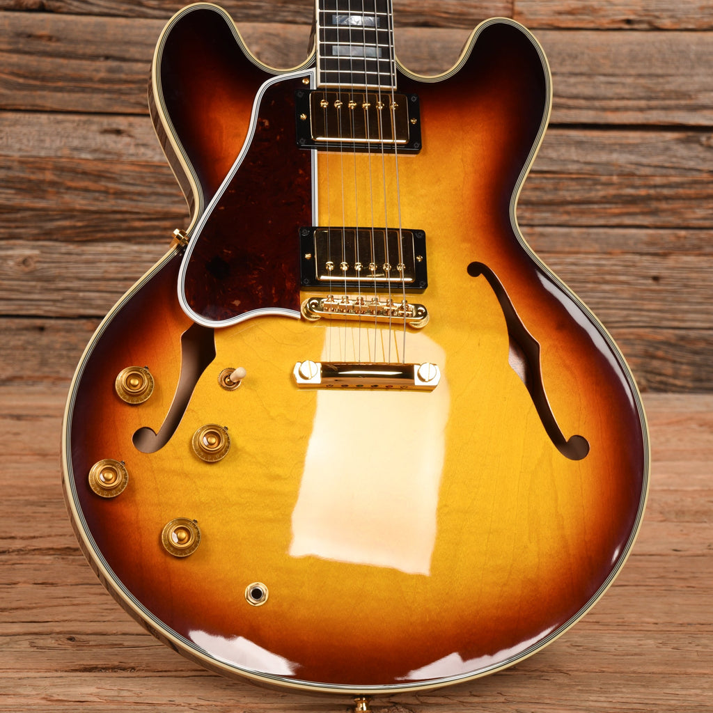 Gibson Custom 59 ES-355 Vintage Sunburst 2022 LEFTY - View 8 | MusicMarket