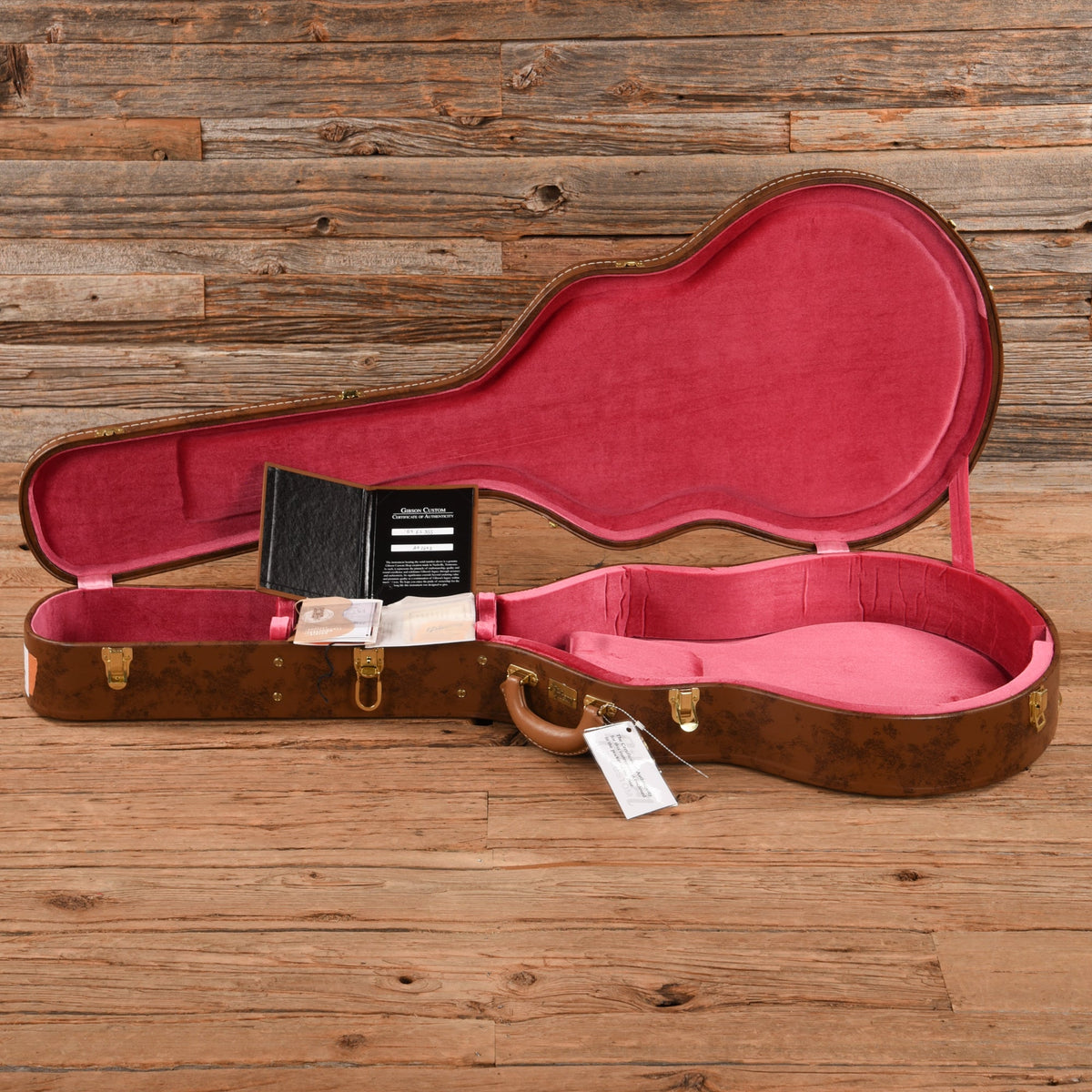 Gibson Custom 59 ES-355 Vintage Sunburst 2022 LEFTY - View 11 | MusicMarket