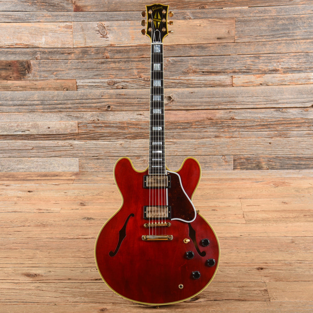 Gibson Custom ES-355 Stop Bar Viking Red 2018 - View 4 | MusicMarket
