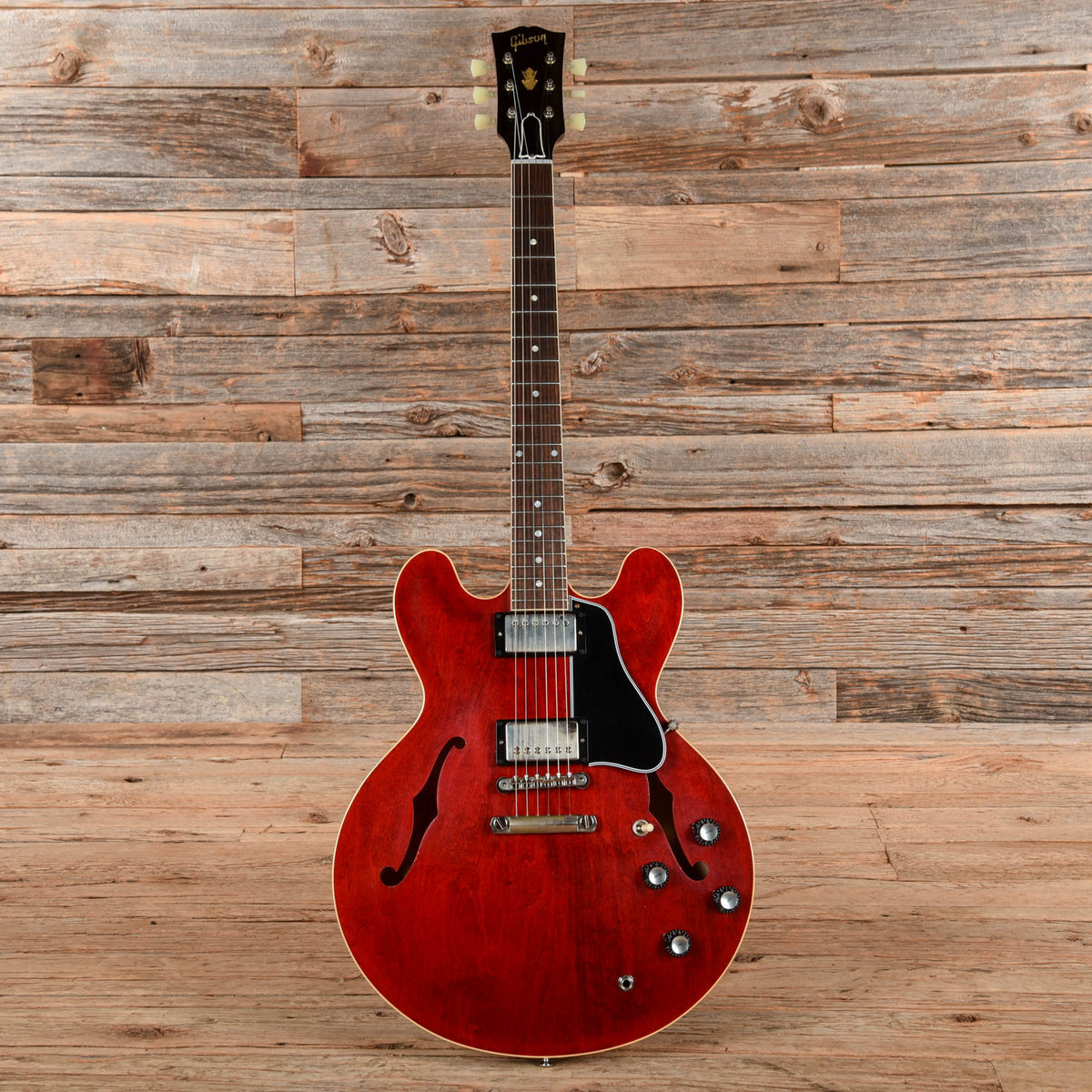 Gibson Custom Murphy Lab '61 ES-335 Reissue Ultra Light Aged Cherry 2022 - View 4 | MusicMarket