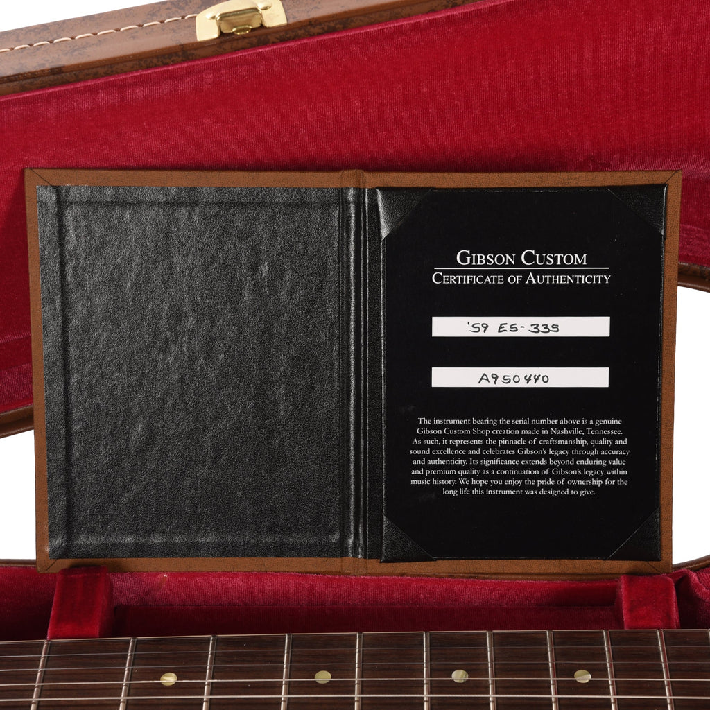 Gibson Custom Shop 1959 ES-335 Reissue "CME Spec" Double Gold VOS - View 9 | MusicMarket