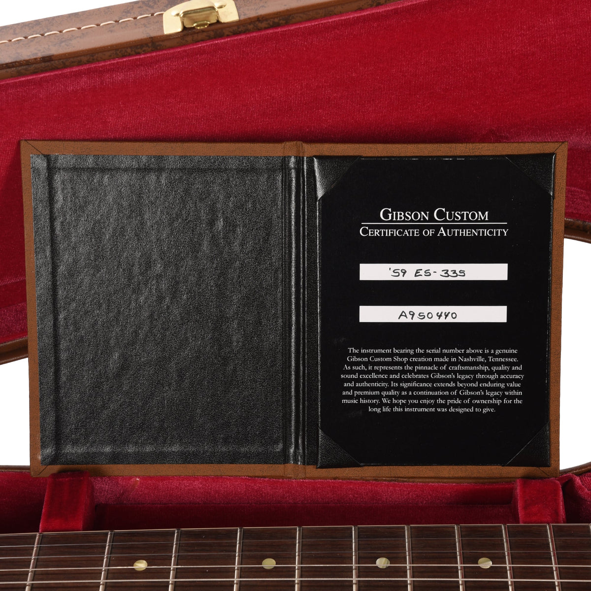 Gibson Custom Shop 1959 ES-335 Reissue "CME Spec" Double Gold VOS - View 9 | MusicMarket