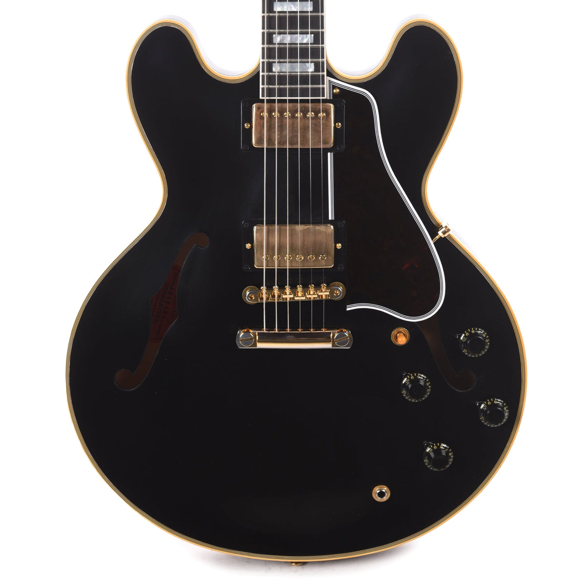 Gibson Custom Shop 1959 ES-355 Reissue Stop Bar Ebony VOS - MusicMarket