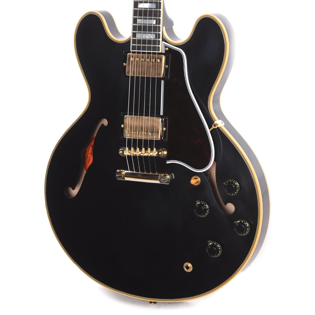 Gibson Custom Shop 1959 ES-355 Reissue Stop Bar Ebony VOS - View 2 | MusicMarket