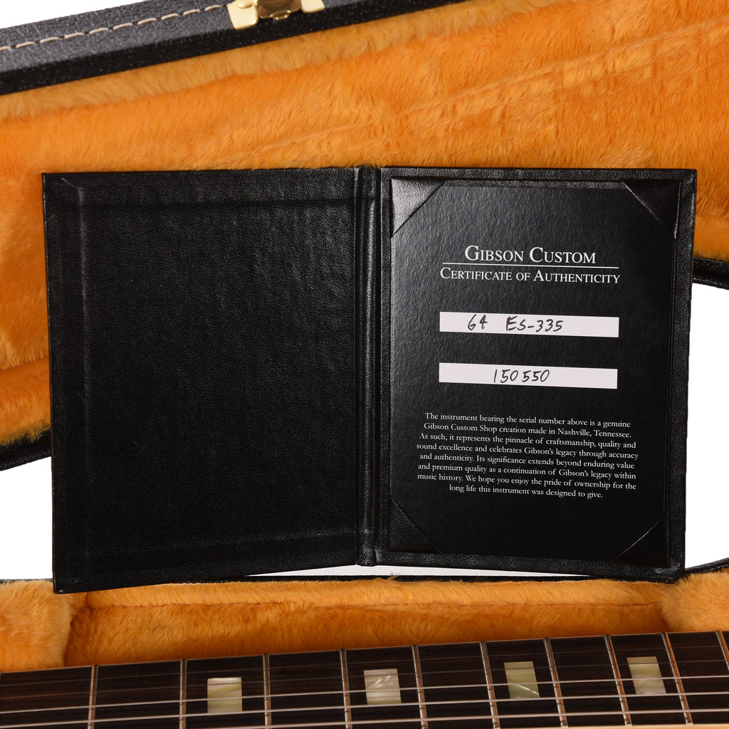 Gibson Custom Shop 1964 ES-335 Reissue Vintage Burst VOS - View 9 | MusicMarket