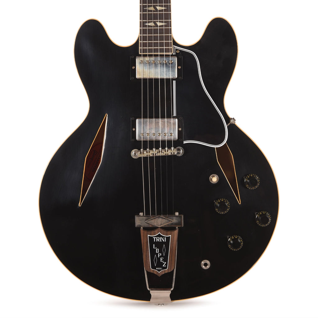 Gibson Custom Shop Murphy Lab 1964 Trini Lopez Standard Reissue Ebony Ultra Light Aged - View 2 | MusicMarket