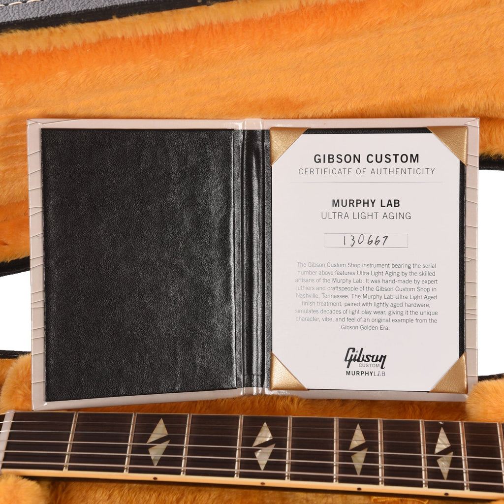 Gibson Custom Shop Murphy Lab 1964 Trini Lopez Standard Reissue Ebony Ultra Light Aged - View 9 | MusicMarket