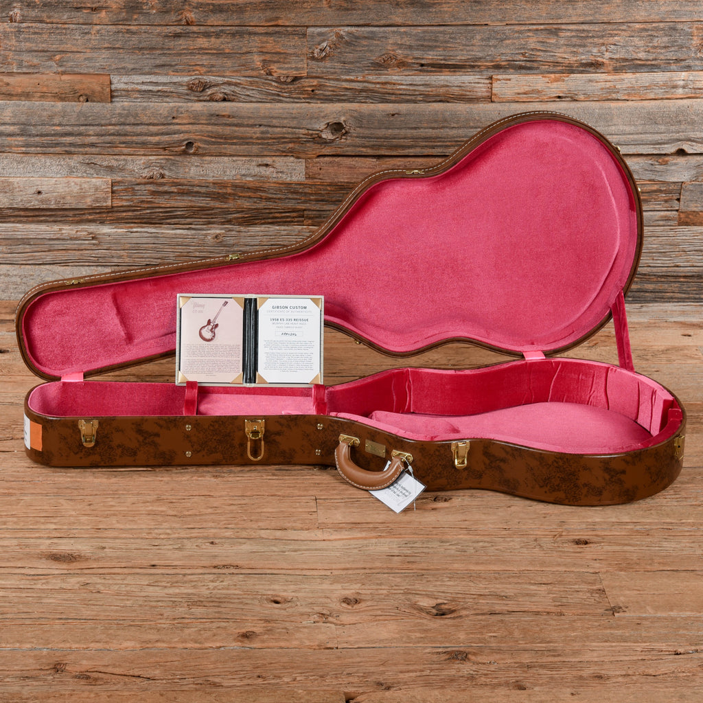 Gibson Custom Shop Murphy Lab '58 ES-335 Reissue Heavy Aged Faded Tobacco Burst 2024 - View 9 | MusicMarket