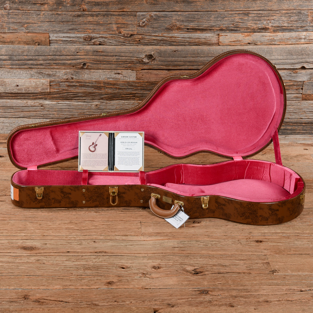 Gibson Custom Shop Murphy Lab '58 ES-335 Reissue Heavy Aged Faded Tobacco Burst 2024 - View 9 | MusicMarket