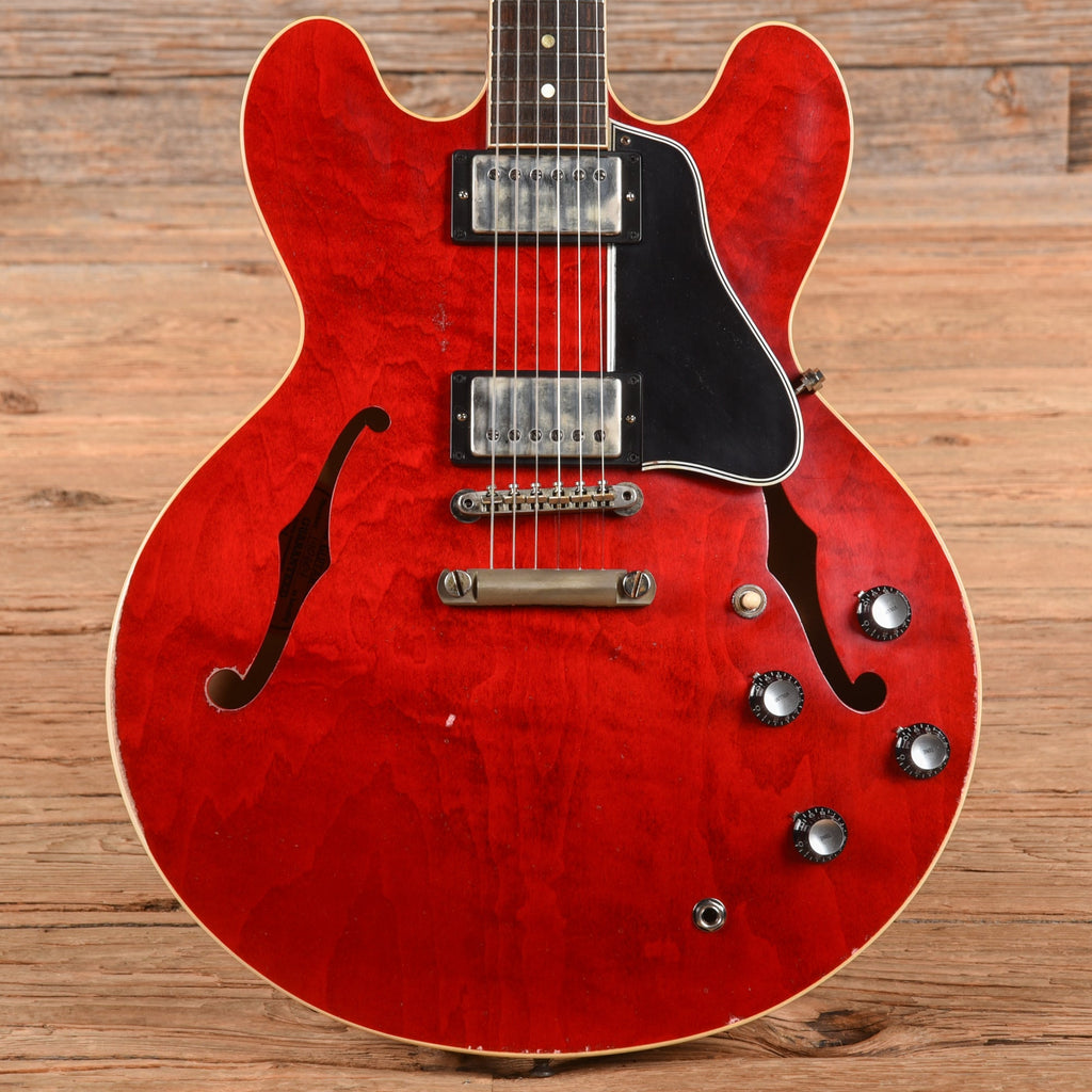 Gibson Custom Shop Murphy Lab '61 ES-335 Reissue Heavy Aged Sixties Cherry 2024 - MusicMarket