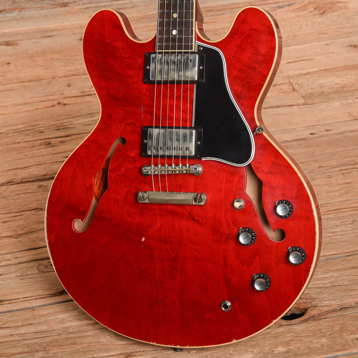 Gibson Custom Shop Murphy Lab '61 ES-335 Reissue Heavy Aged Sixties Cherry 2024 - View 2 | MusicMarket