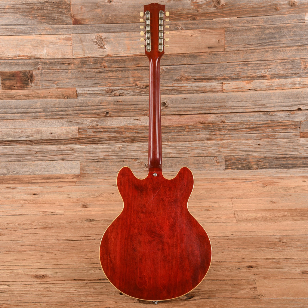 Gibson ES-335-12 Cherry 1966 - View 5 | MusicMarket