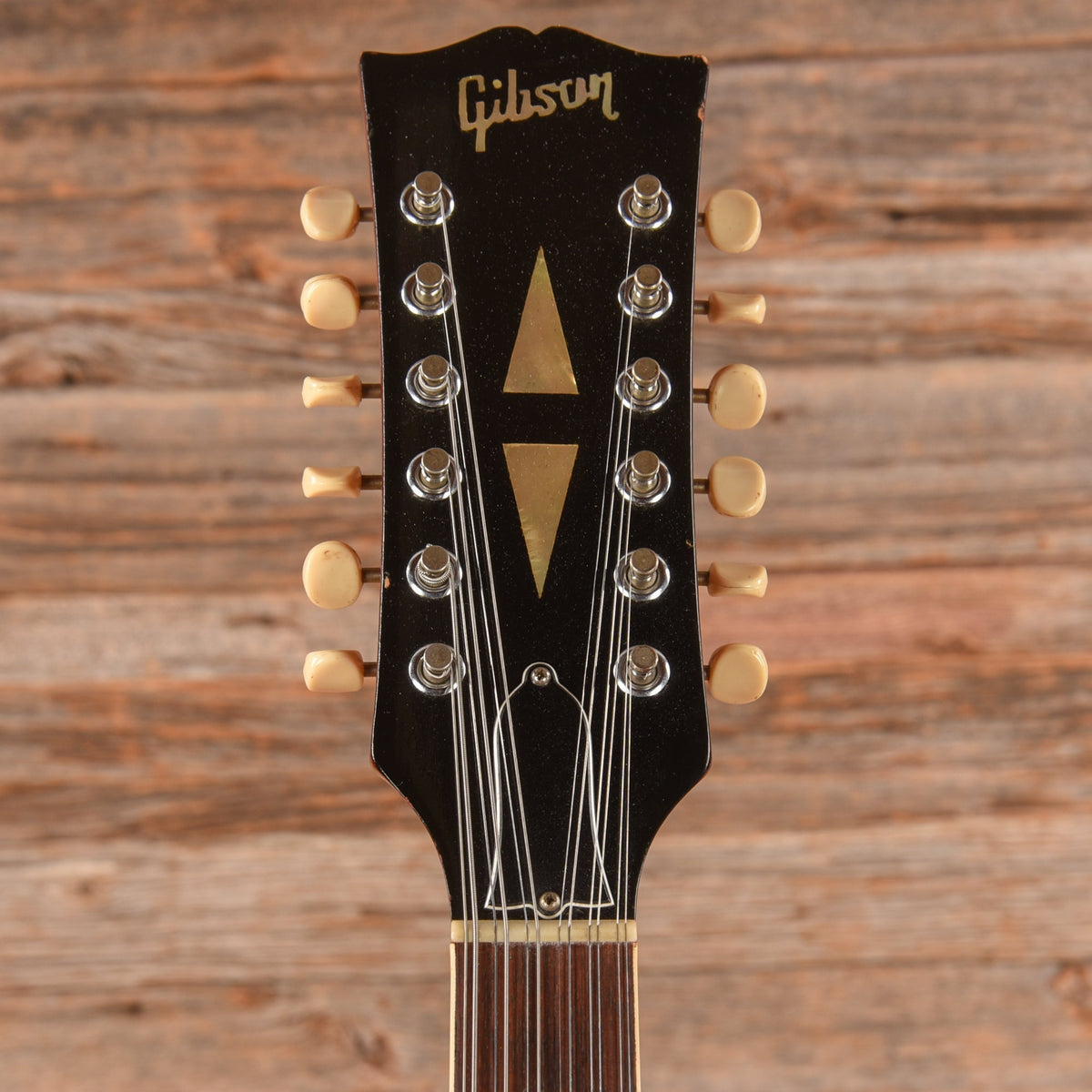 Gibson ES-335-12 Cherry 1966 - View 6 | MusicMarket
