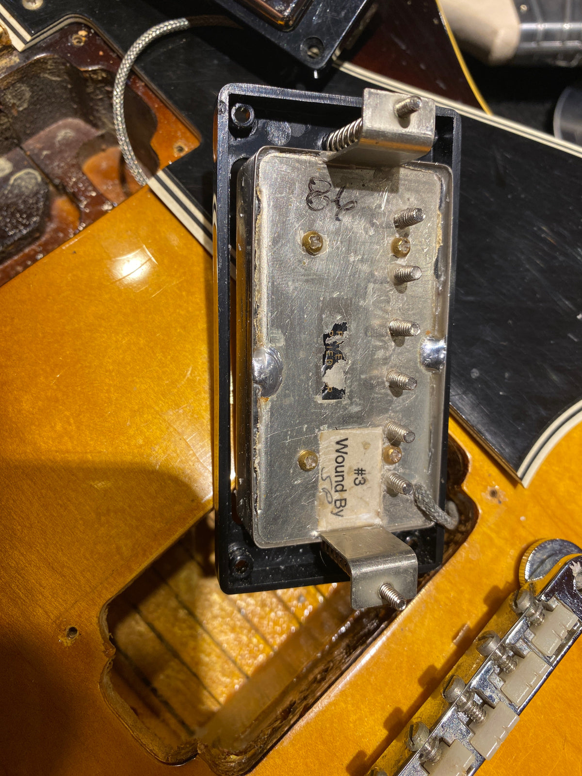 Gibson ES-335 12 String Sunburst 1966 - View 18 | MusicMarket