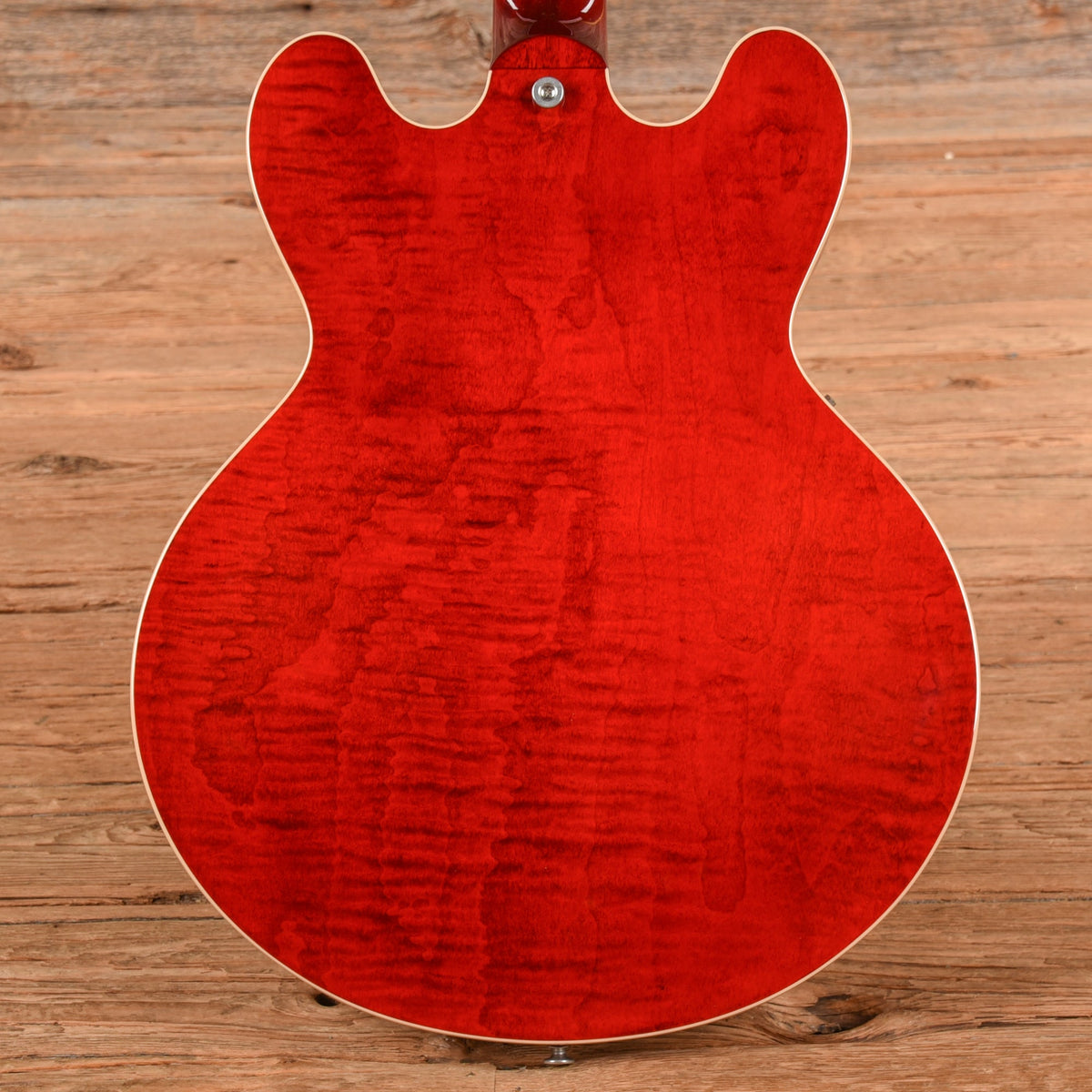 Gibson ES-335 Block Cherry 2024 LEFTY - View 3 | MusicMarket