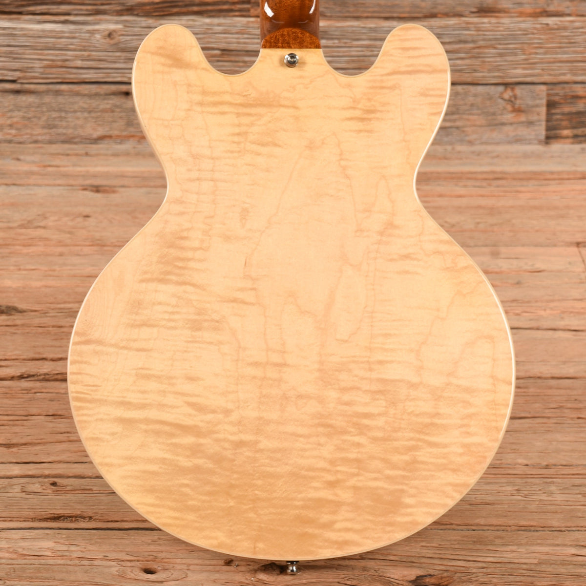 Gibson ES-335 Block Figured Antique Natural 2021 LEFTY - View 3 | MusicMarket