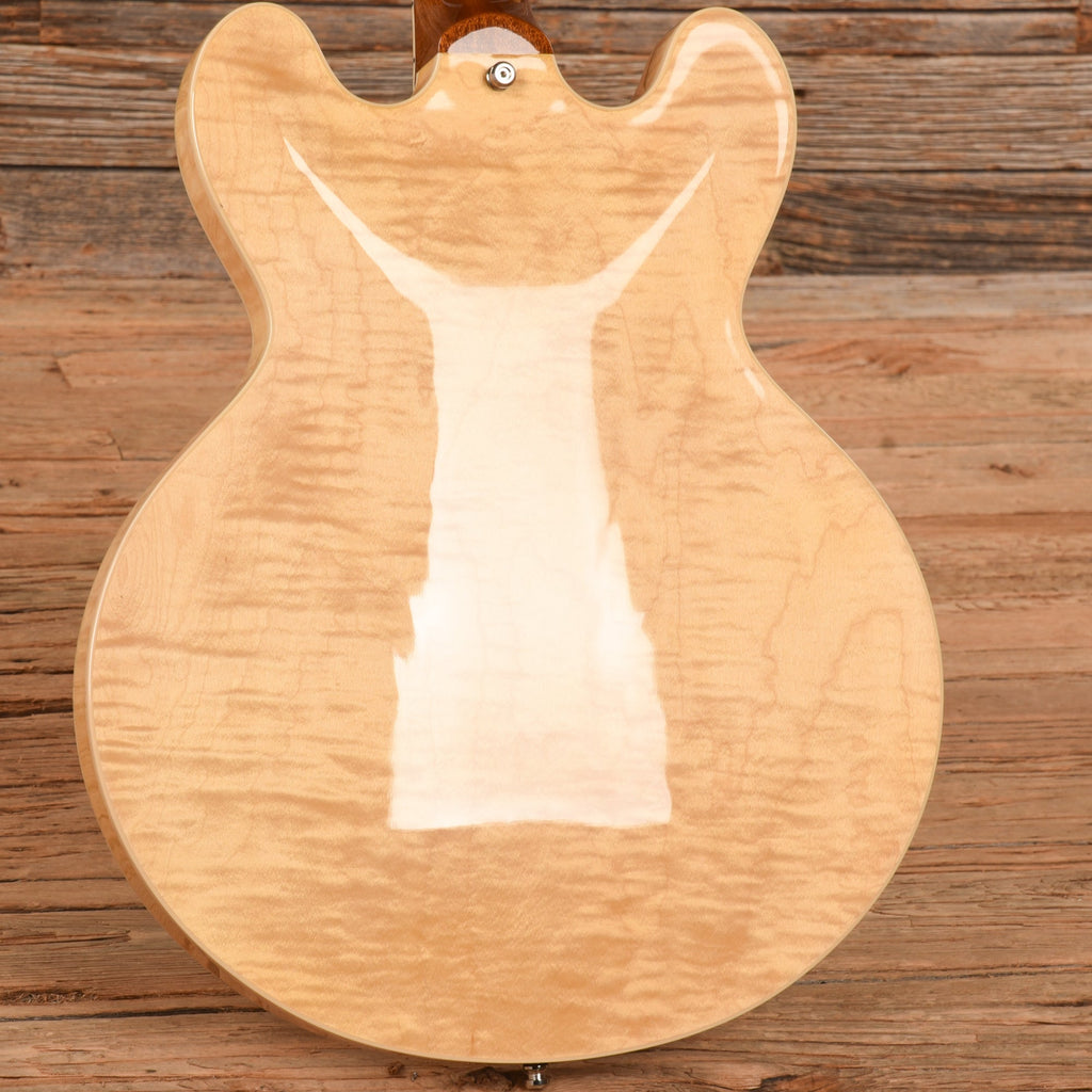 Gibson ES-335 Block Figured Antique Natural 2021 LEFTY - View 9 | MusicMarket