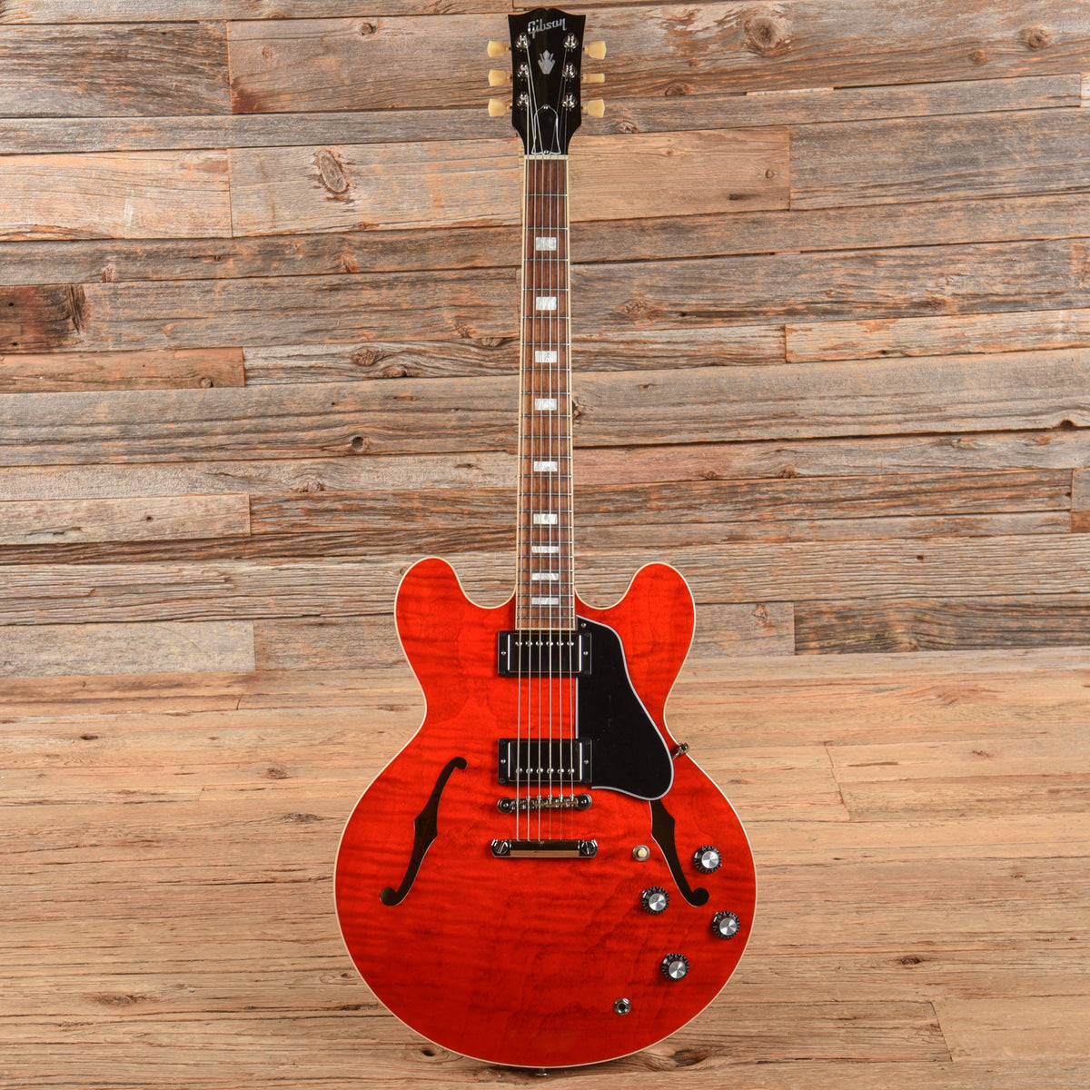 Gibson ES-335 Block Figured Sixties Cherry 2022 - View 4 | MusicMarket