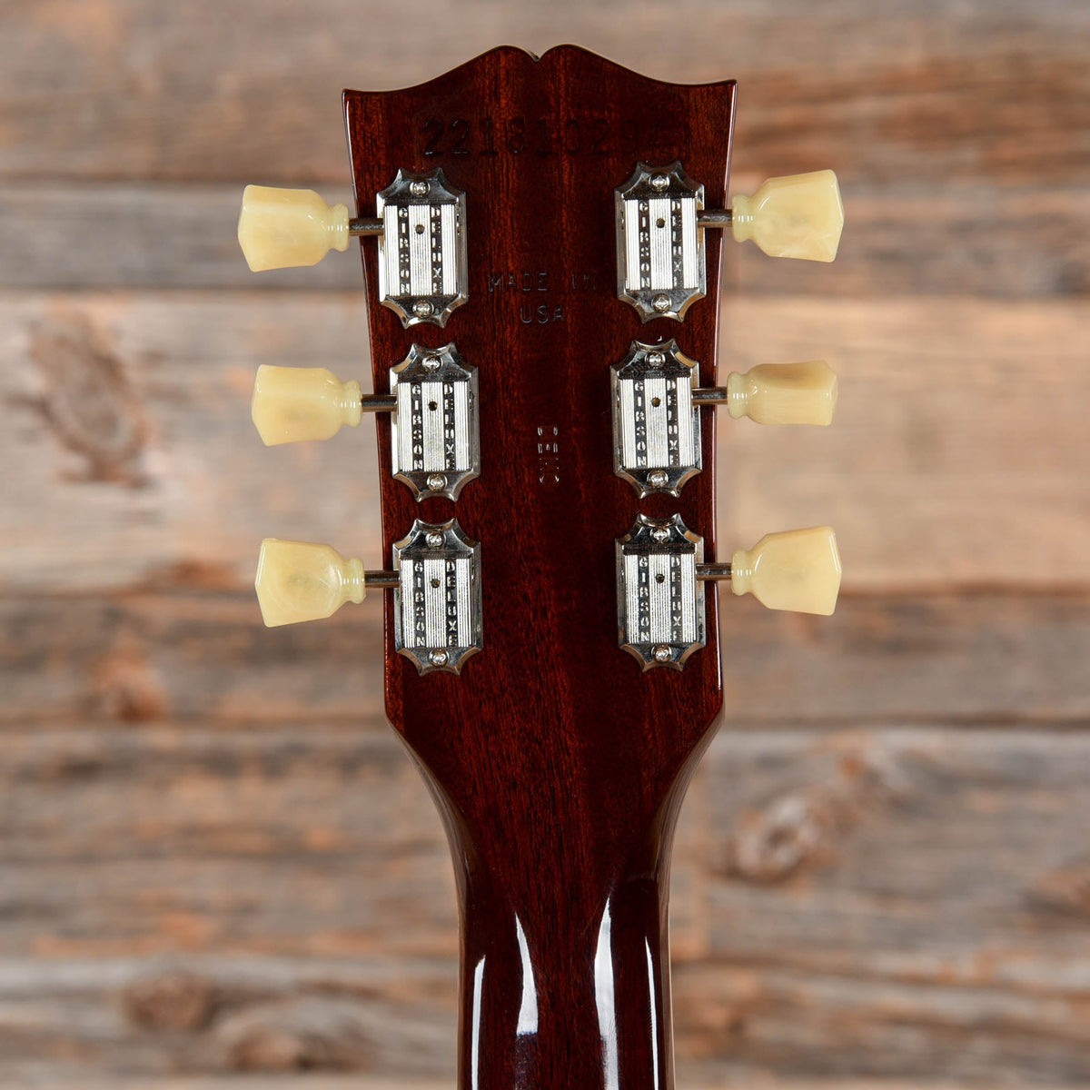 Gibson ES-335 Block Figured Tea Burst 2021 - View 7 | MusicMarket