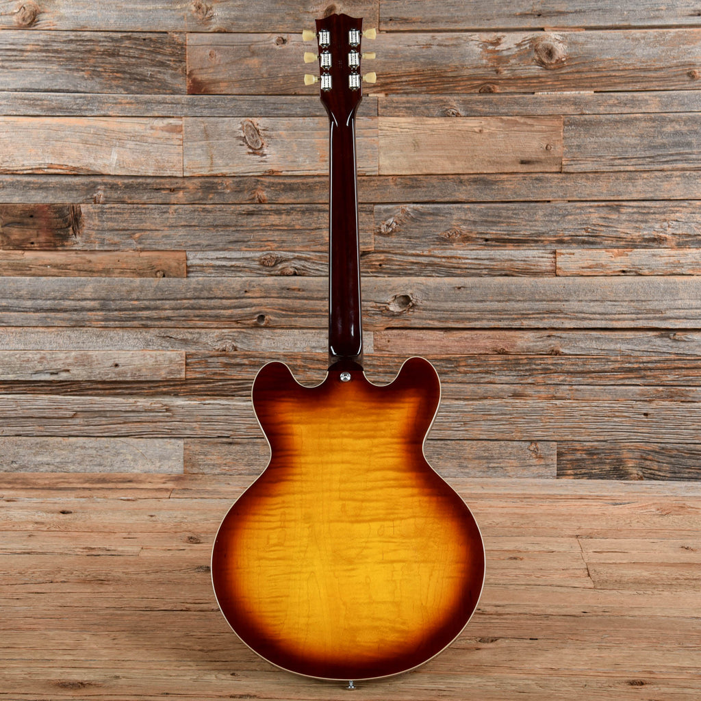 Gibson ES-335 Block Figured Tea Burst 2021 - View 5 | MusicMarket
