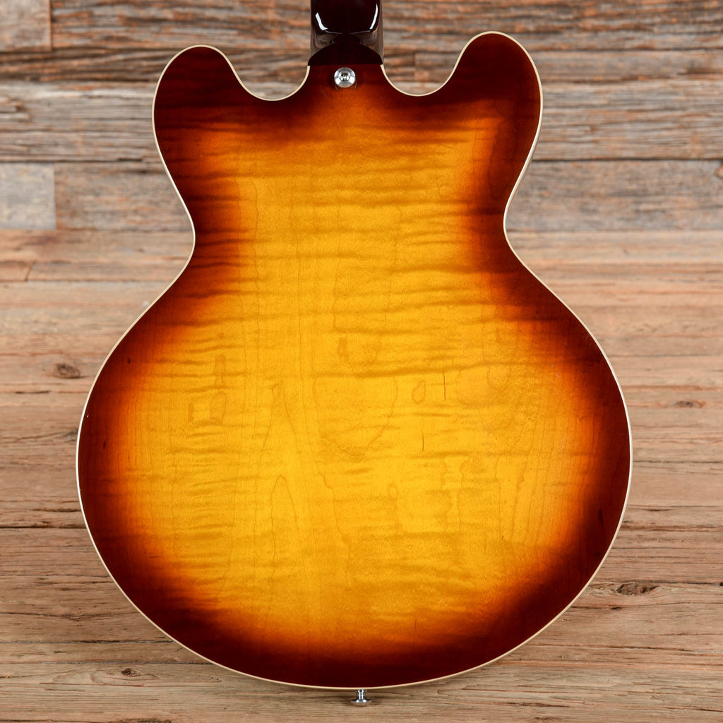 Gibson ES-335 Block Figured Tea Burst 2021 - View 3 | MusicMarket