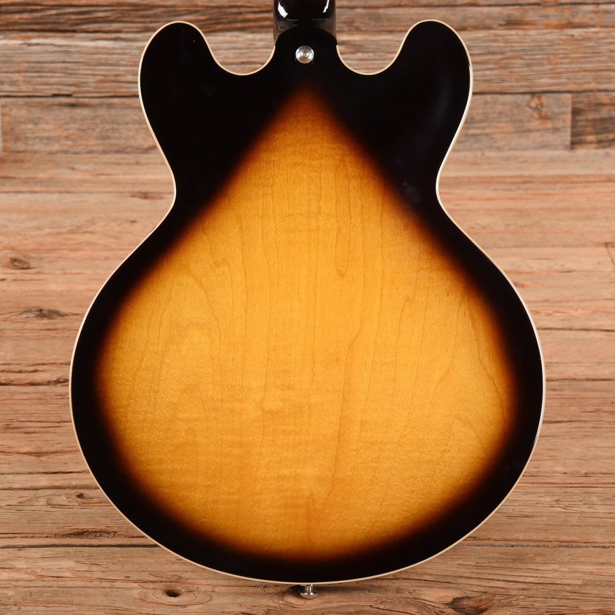 Gibson ES-335 Block Vintage Burst 2022 LEFTY - View 3 | MusicMarket