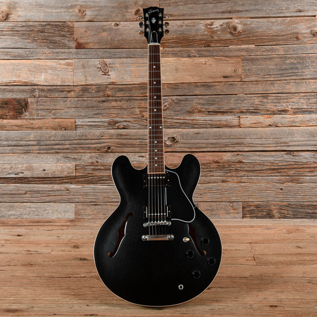 Gibson ES-335 Dot Charcoal Metallic 2018 - View 4 | MusicMarket
