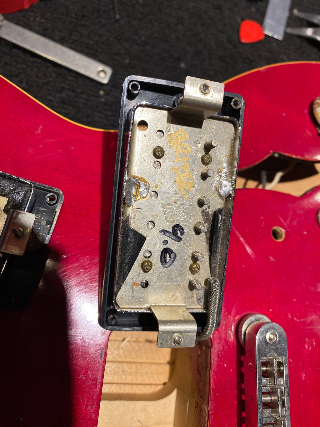 Gibson ES-335 Dot Cherry 1987 - View 12 | MusicMarket
