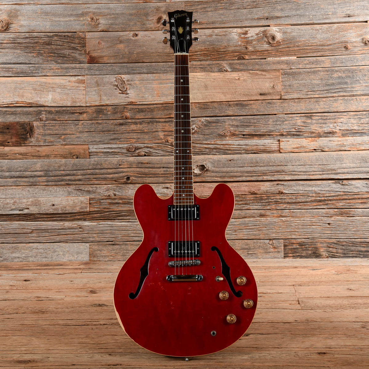 Gibson ES-335 Dot Cherry 1987 - View 4 | MusicMarket