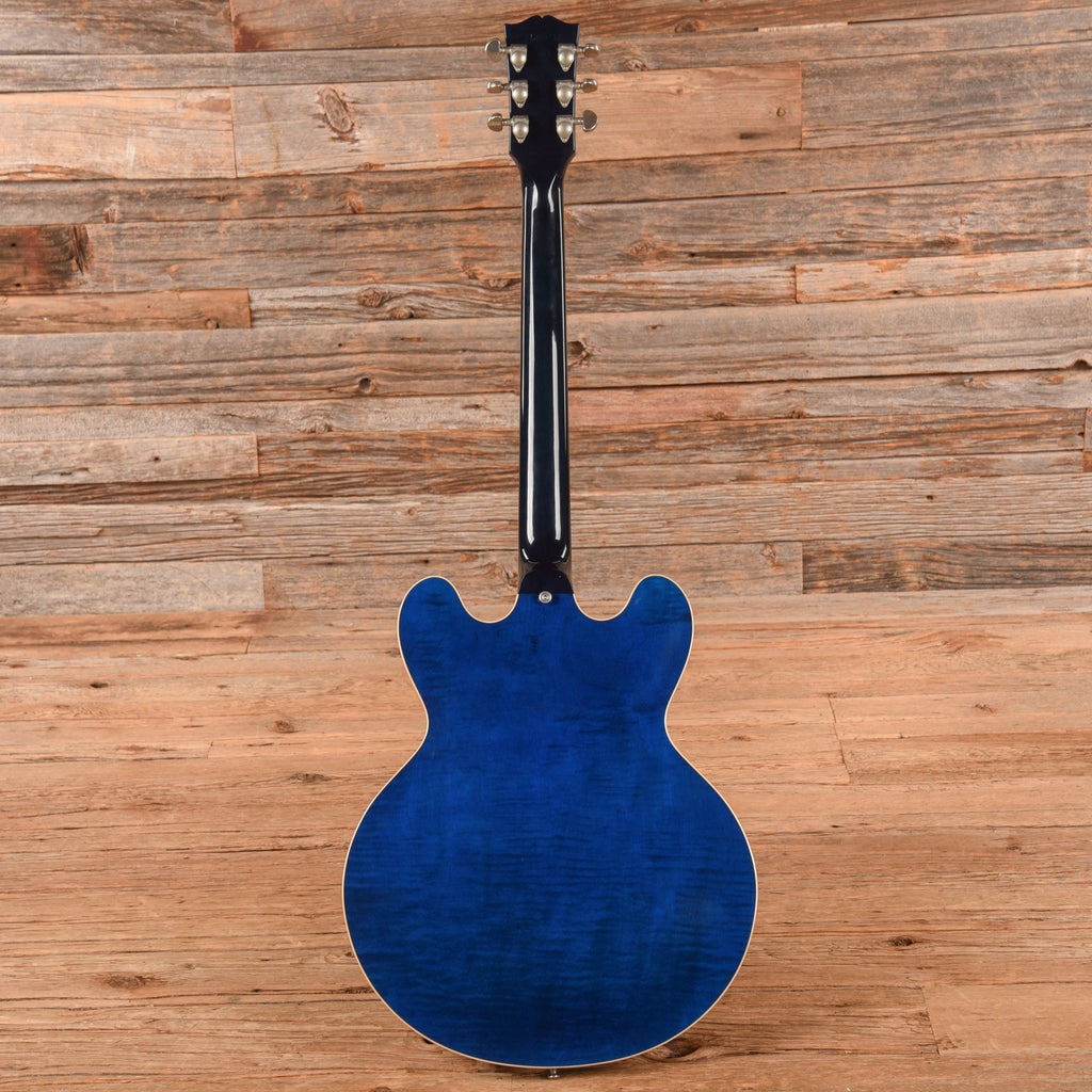 Gibson ES-335 Dot Figured Beale Street Blue 2008 - View 5 | MusicMarket
