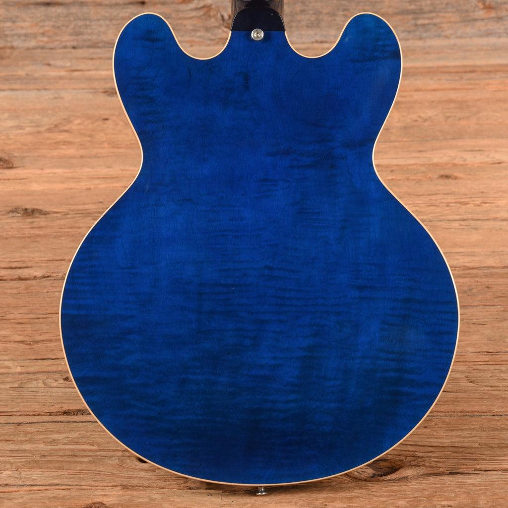 Gibson ES-335 Dot Figured Beale Street Blue 2008 - View 3 | MusicMarket