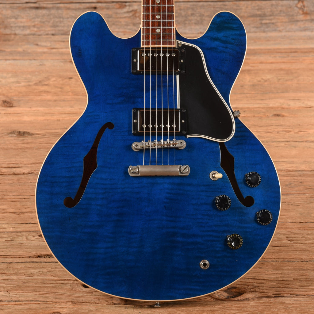 Gibson ES-335 Dot Figured Beale Street Blue 2008 - MusicMarket