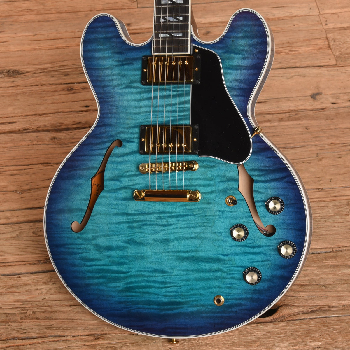 Gibson ES-335 Supreme Blueberry Burst 2024 - View 2 | MusicMarket