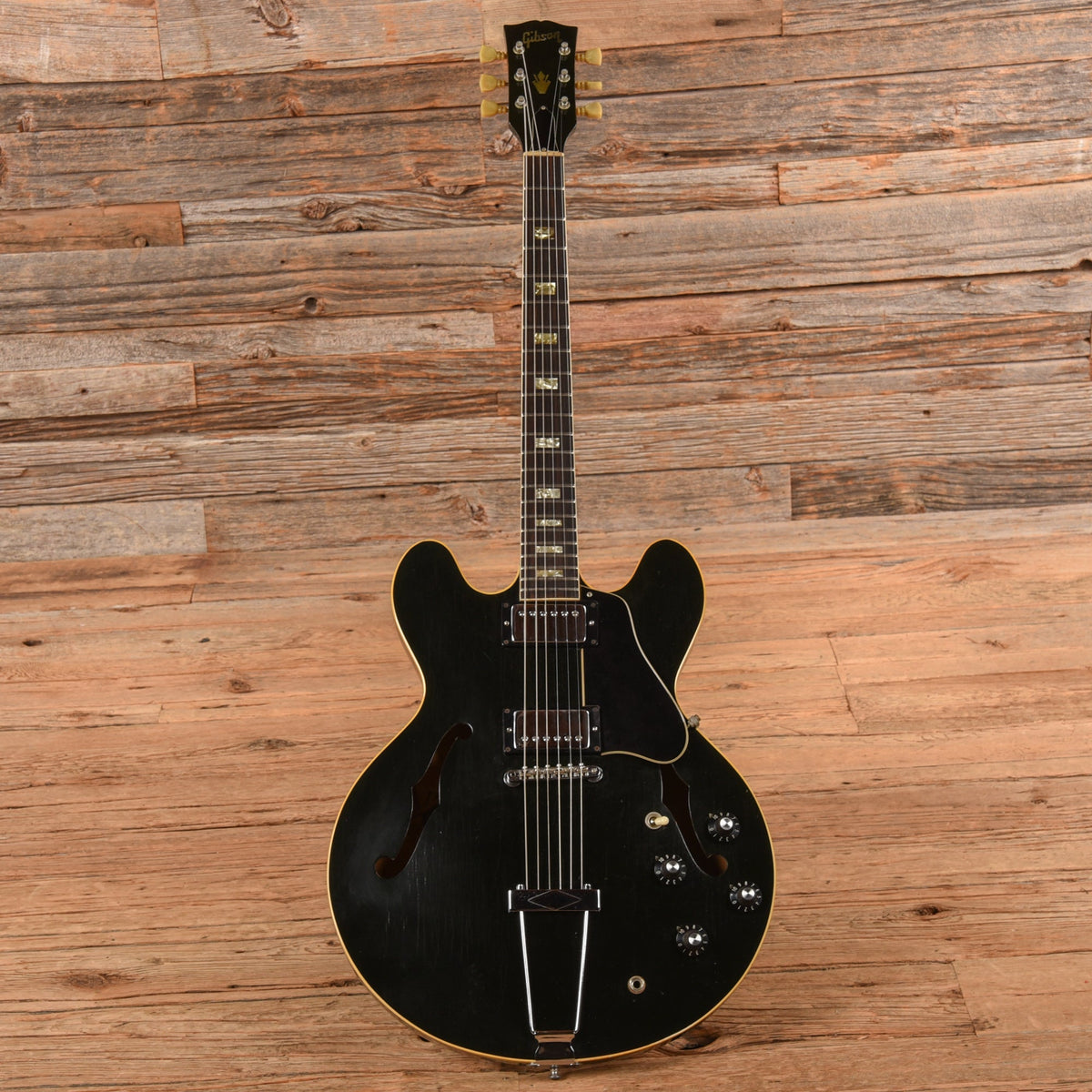 Gibson ES-335TD Black 1974 - View 4 | MusicMarket