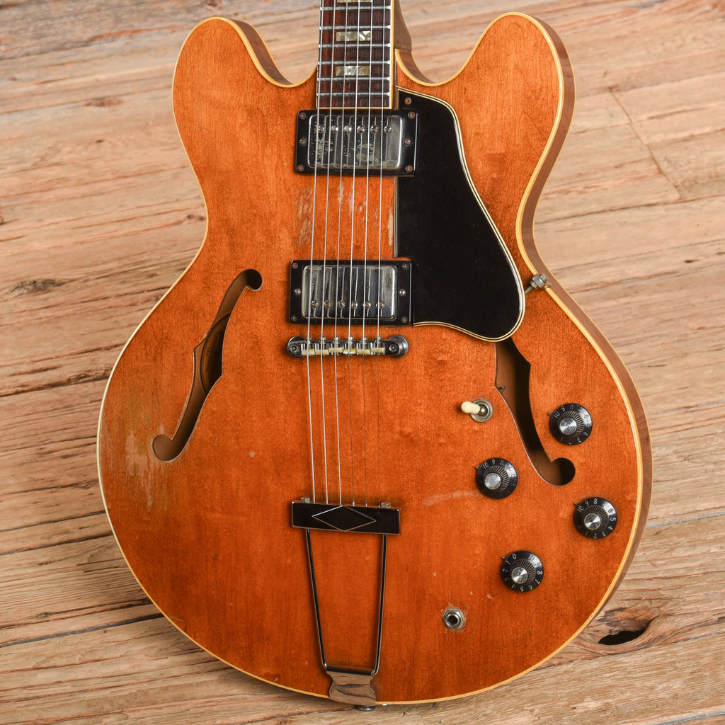 Gibson ES-335TDW Walnut 1973 - View 2 | MusicMarket