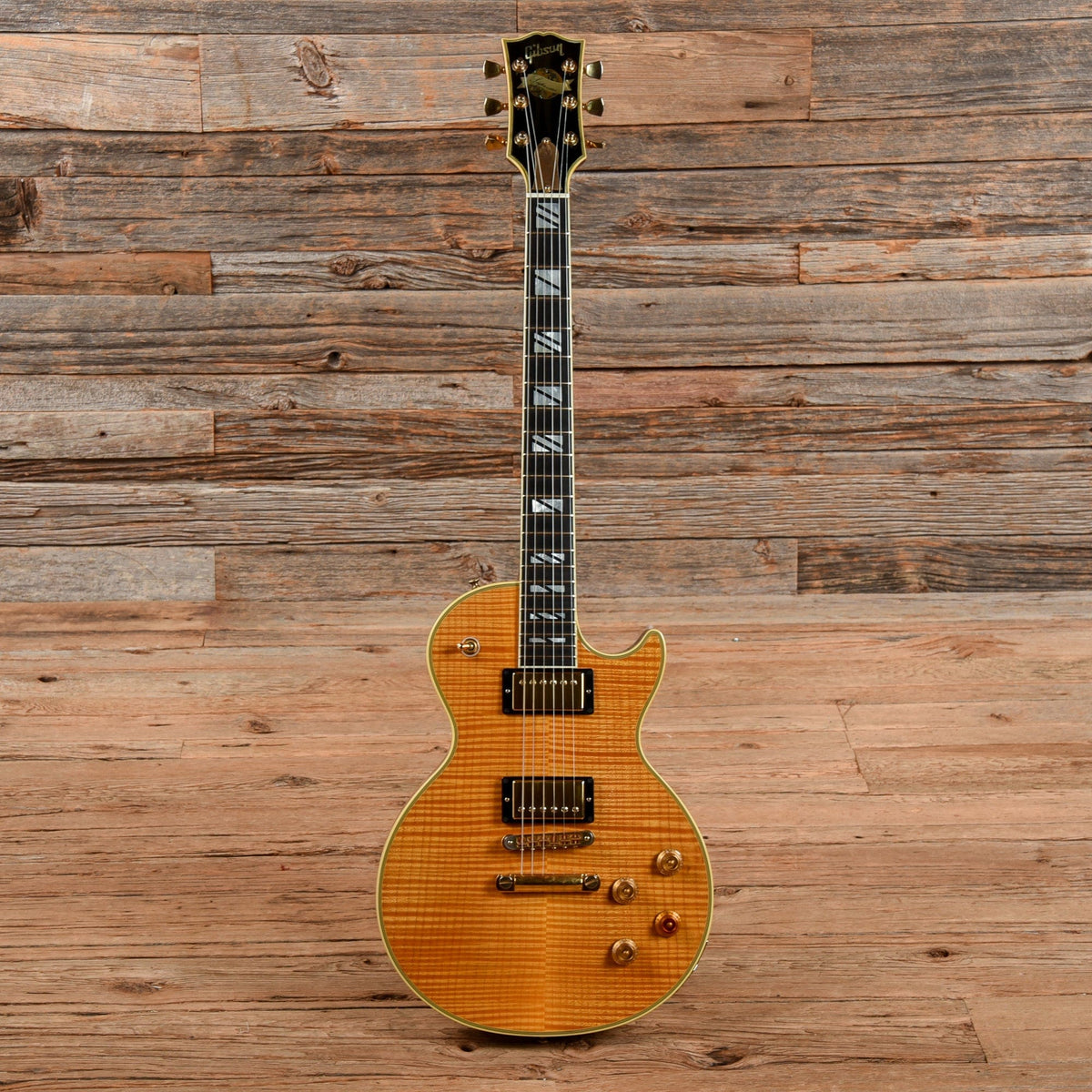 Gibson Les Paul Supreme Amber Natural 2006 - View 4 | MusicMarket
