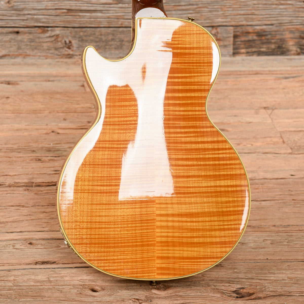 Gibson Les Paul Supreme Amber Natural 2006 - View 9 | MusicMarket