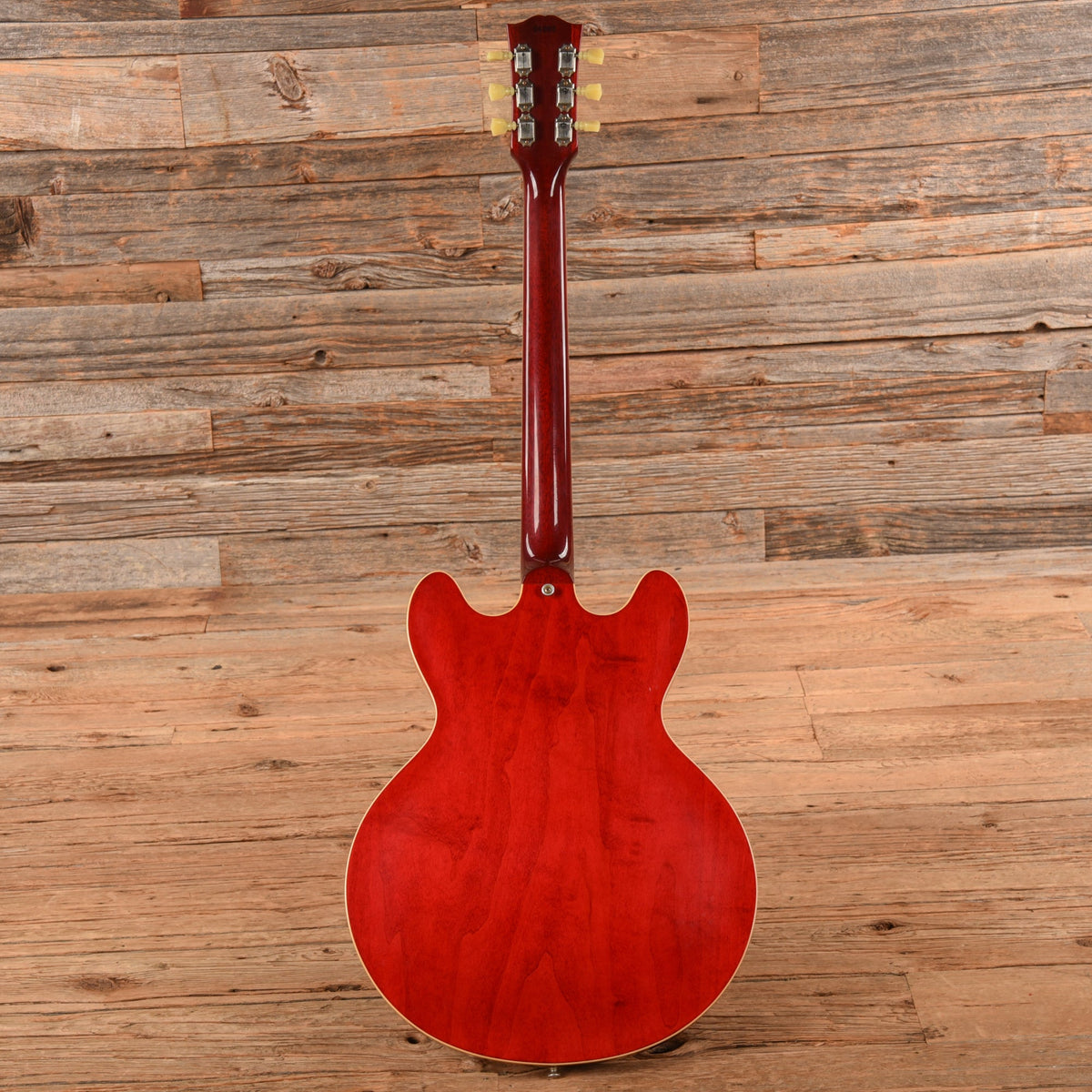 Gibson Memphis '63 ES-335 Block Faded Cherry - View 5 | MusicMarket