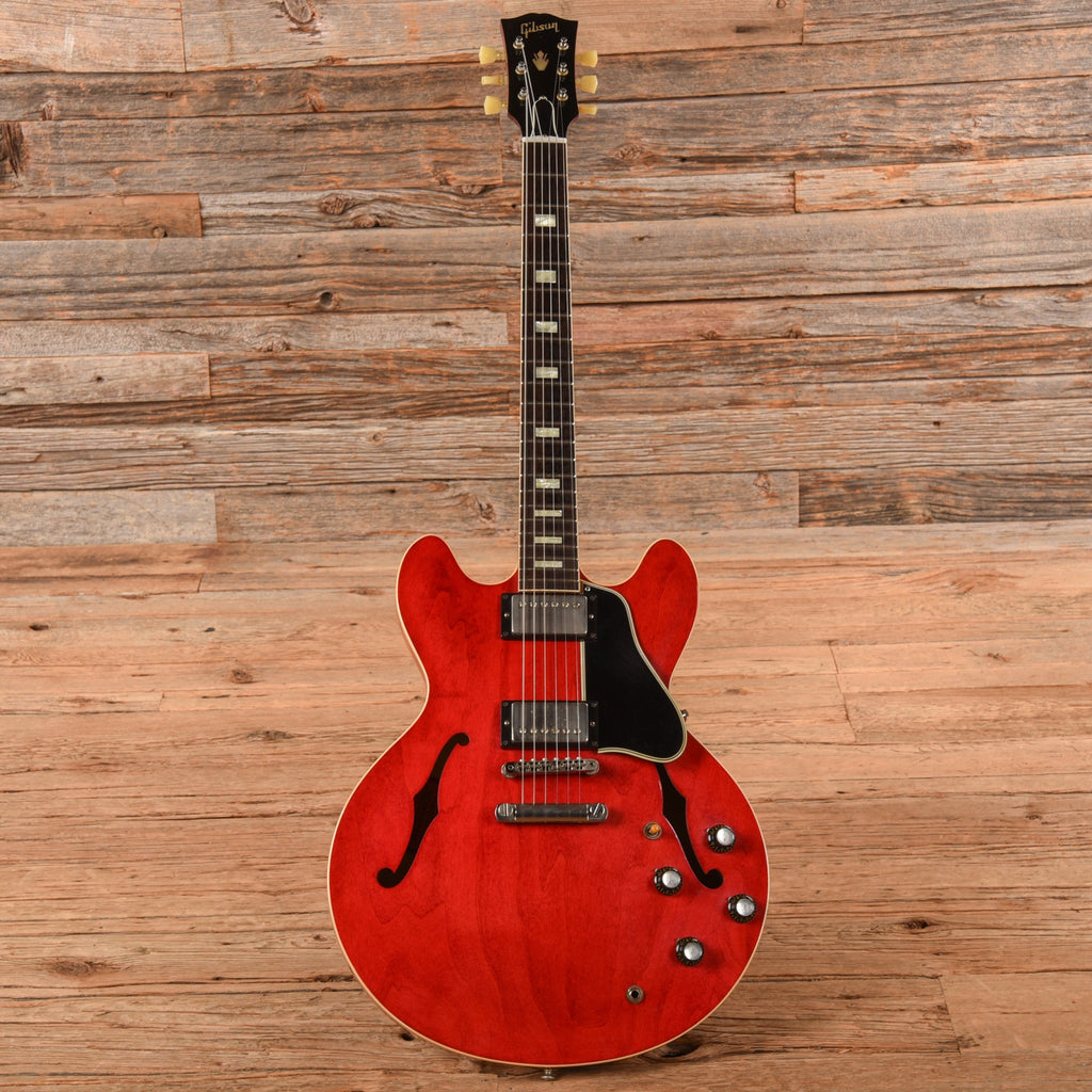 Gibson Memphis '63 ES-335 Block Faded Cherry - View 4 | MusicMarket