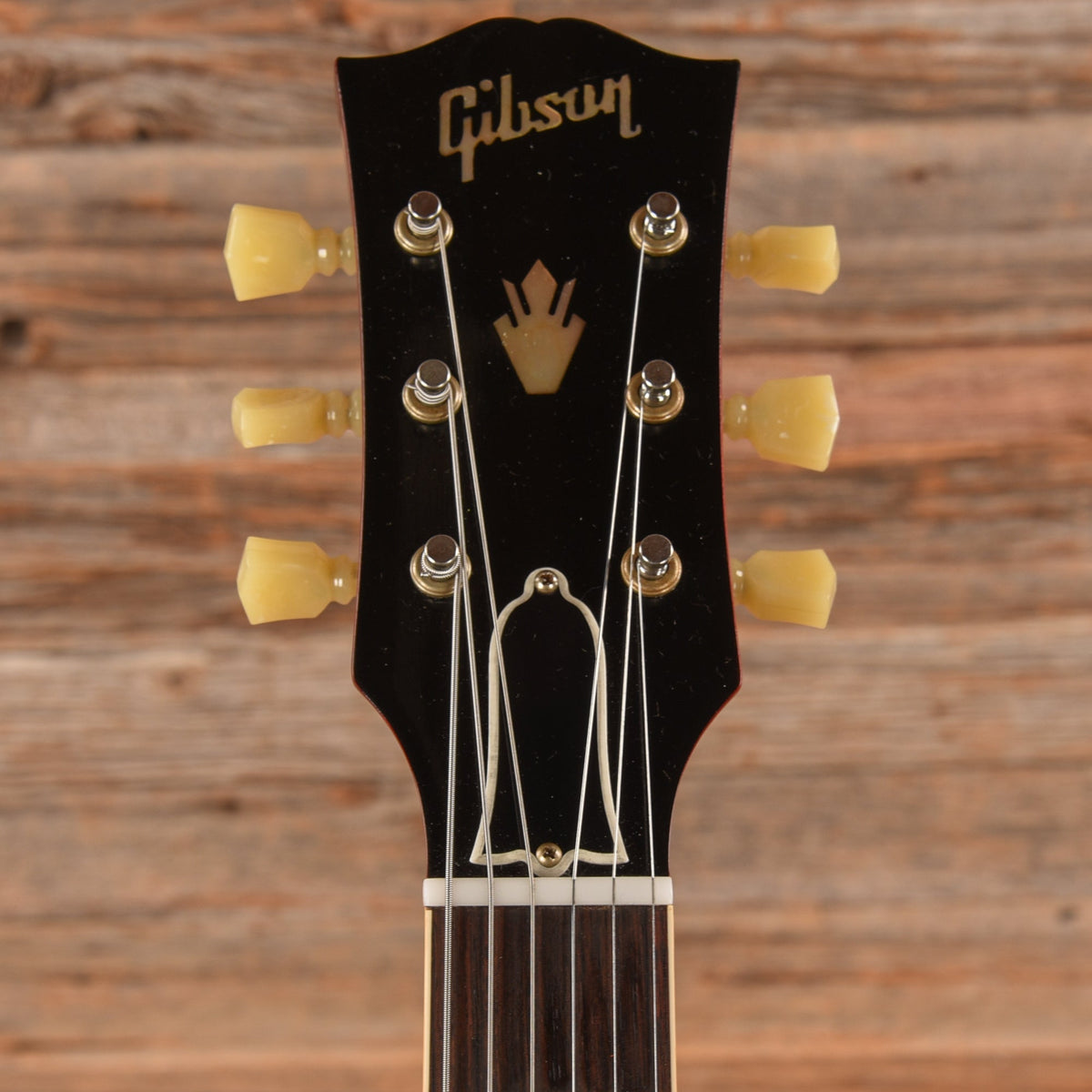 Gibson Memphis '63 ES-335 Block Faded Cherry - View 6 | MusicMarket