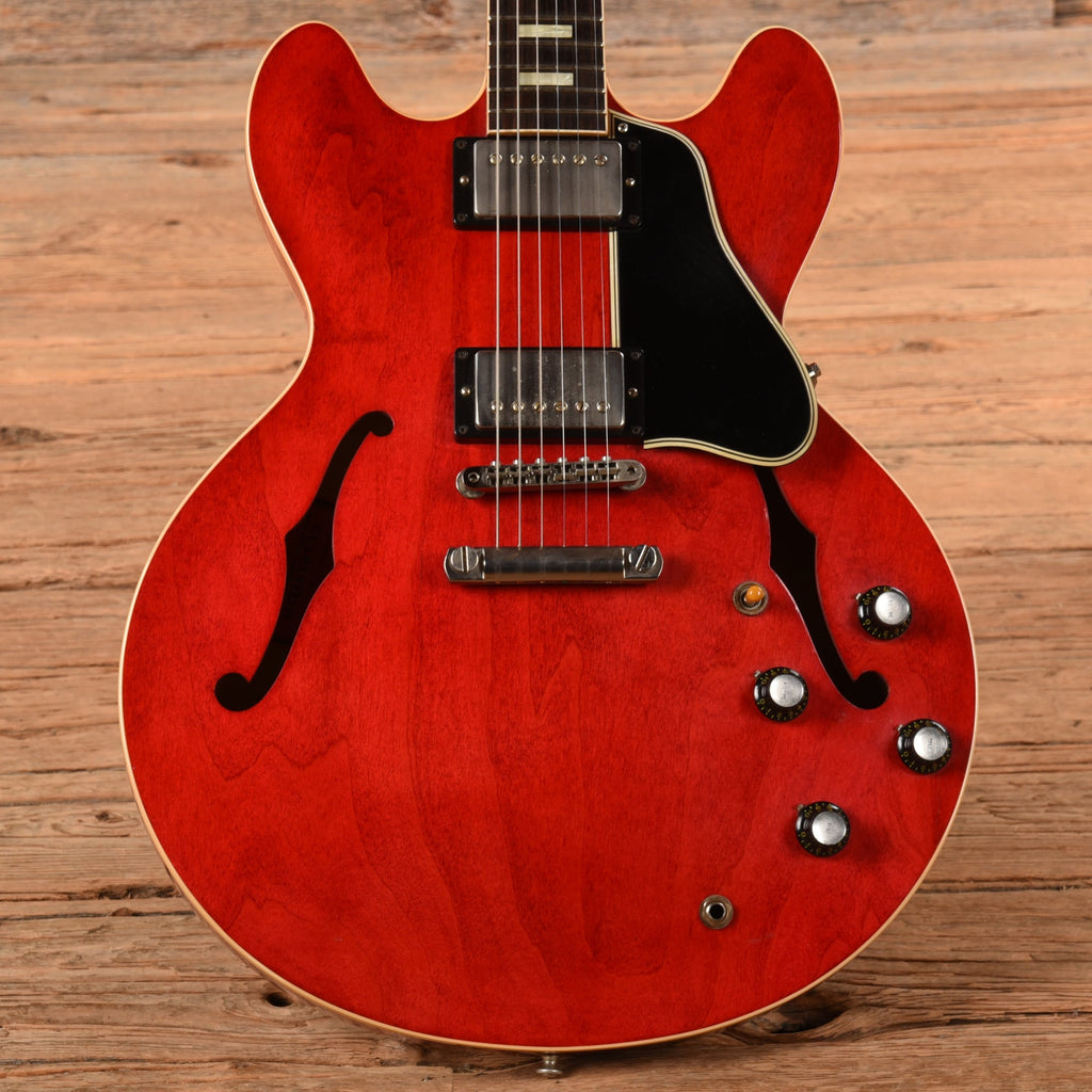 Gibson Memphis '63 ES-335 Block Faded Cherry - MusicMarket
